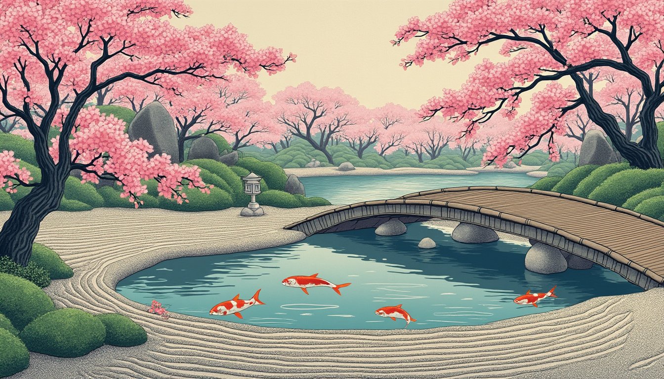 découvrez le splendide jardin japonais d’ichikawa, un écrin de sérénité et de culture nippone en france. profitez d’une promenade unique parmi des paysages zen et une végétation raffinée, pour un dépaysement garanti.