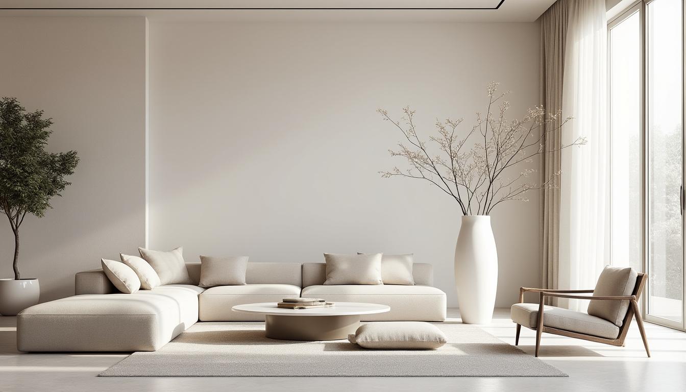 découvrez comment intégrer un grand vase conique minimaliste dans un salon moderne pour apporter élégance et simplicité à votre décoration intérieure.