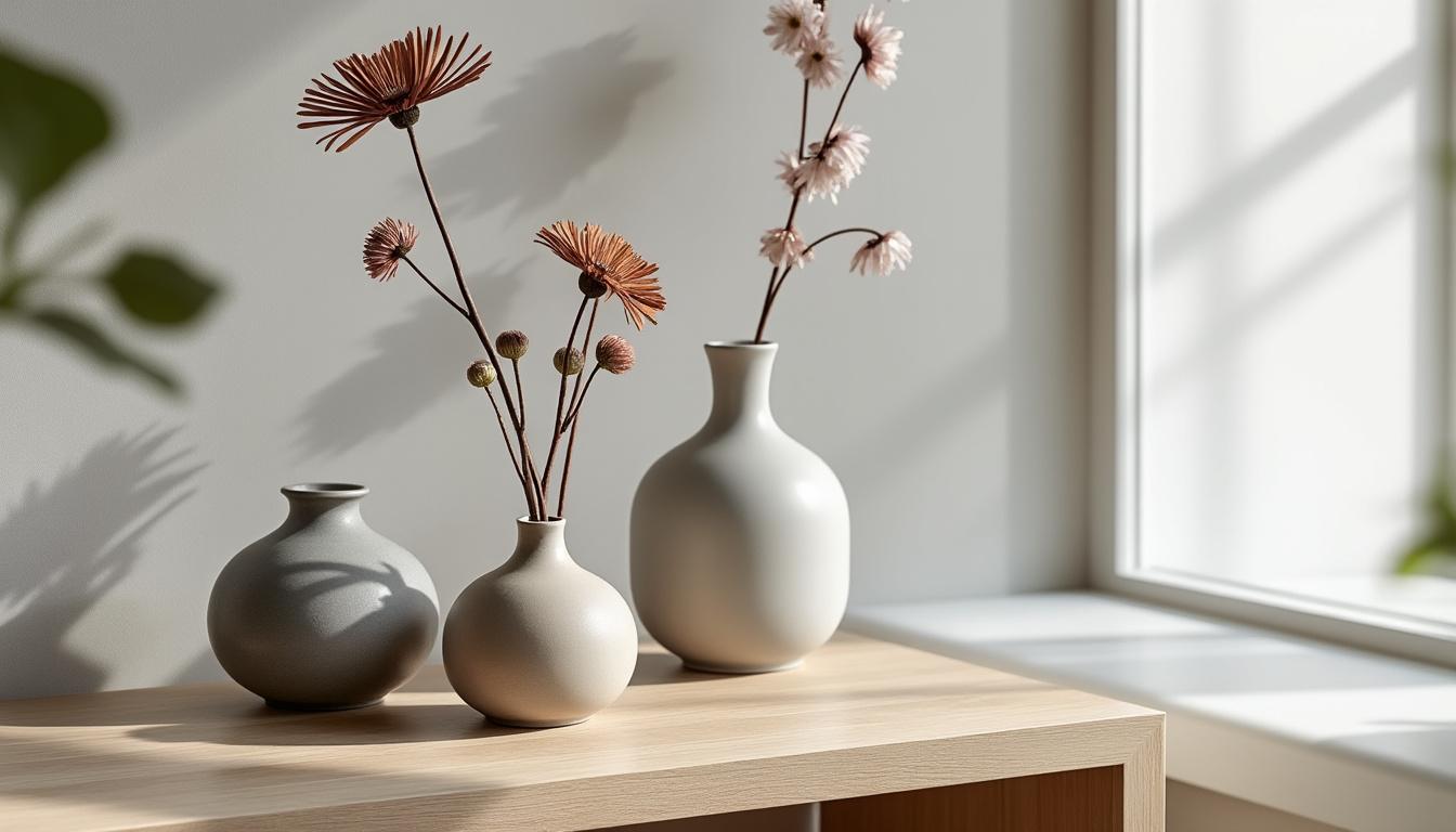 découvrez le set de vases blomus nona, une composition déco minimaliste élégante qui sublime votre intérieur avec simplicité et style.