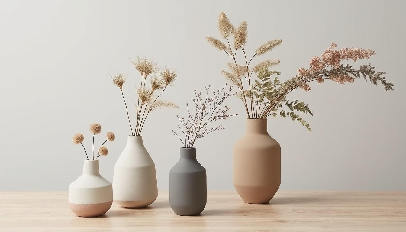 découvrez le set de vases blomus nona, l'alliance parfaite pour une décoration minimaliste élégante et contemporaine.
