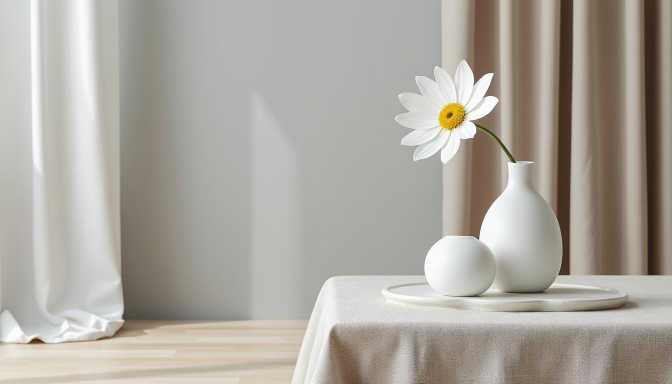 découvrez des idées de décoration avec un vase blanc minimaliste pour sublimer votre intérieur avec élégance et simplicité.