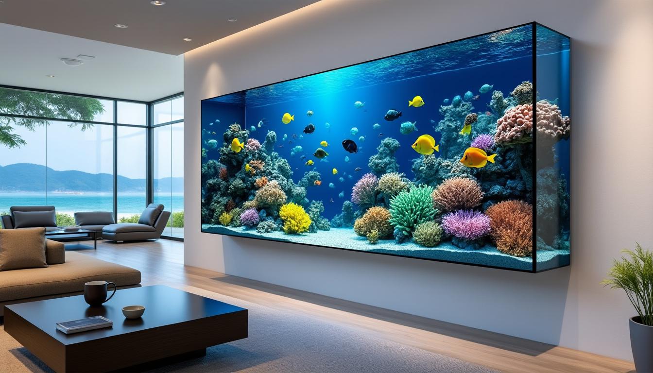 découvrez notre guide complet sur les aquariums muraux et encastrés : contraintes, coûts, et faisabilité pour bien choisir et réussir votre installation.