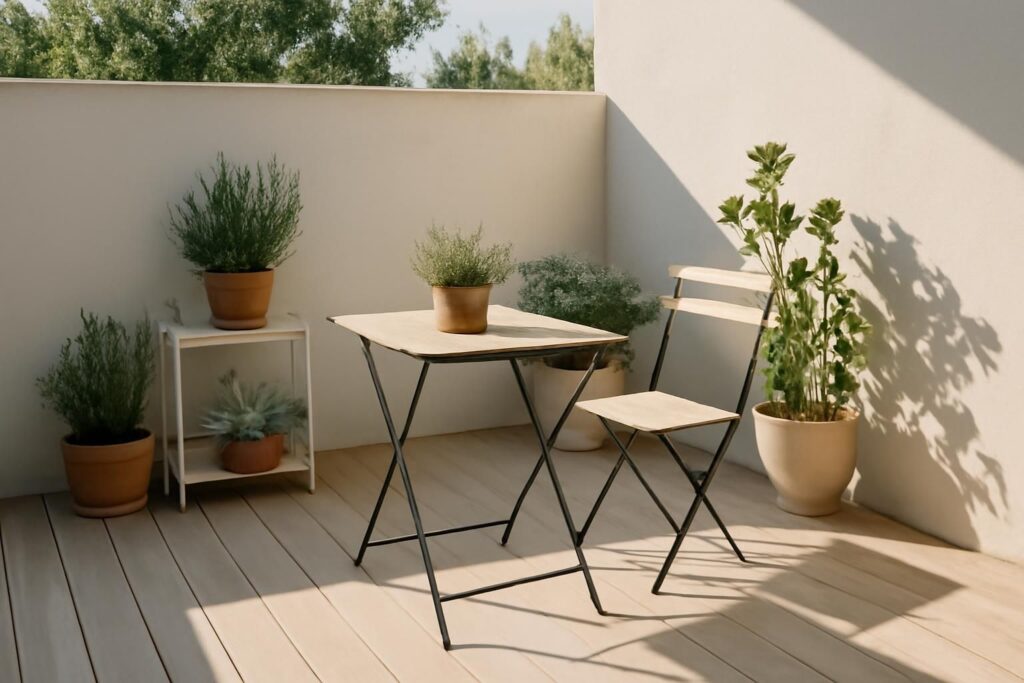 Comment entretenir une petite terrasse avec peu d’effort