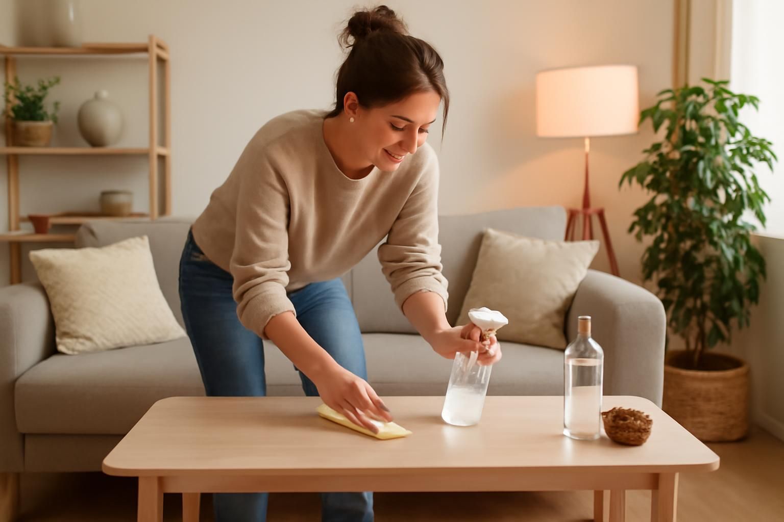 découvrez des astuces pour nettoyer votre maison efficacement en utilisant des méthodes naturelles, sans recourir à des produits chimiques agressifs, pour un intérieur sain et écologique.
